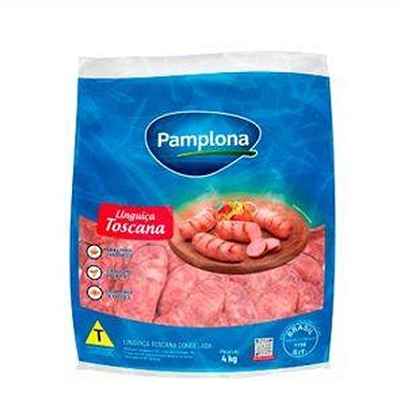 Linguiça Toscana Pamplona 4KG