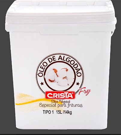Oleo de algodão cristal 15l