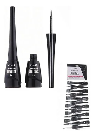 Delineador Ultra Black - Vivai - 8g