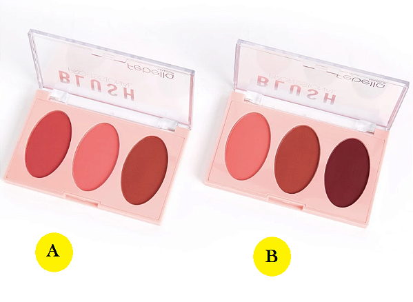 Paleta de Blush Profissional - Febella - 8,5g