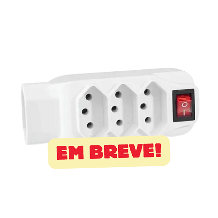 Kit 10 Adaptador Tomada Bob Esponja Benjamim 10a 20a