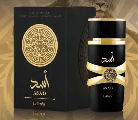 Asad Lattafa Eau de Parfum - Perfume Masculino 100ml