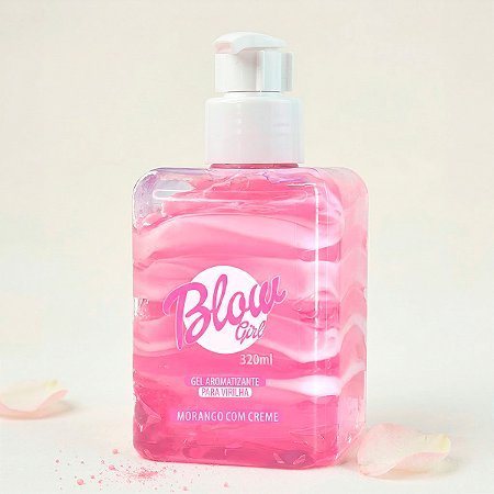 Hidratante Corporal Beijavel Morango com Creme Blow Girl 320ml Hot Flowers