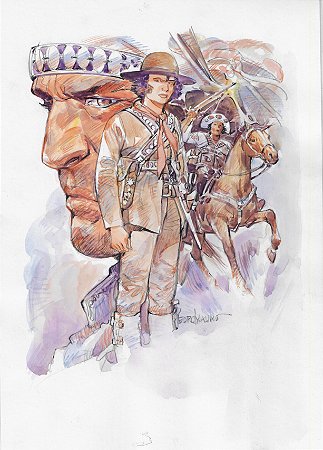 Arte Original Bookplate A Cangaceira