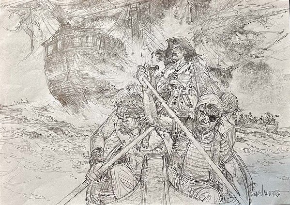 Arte Original Publicada no Artbook Vol 3