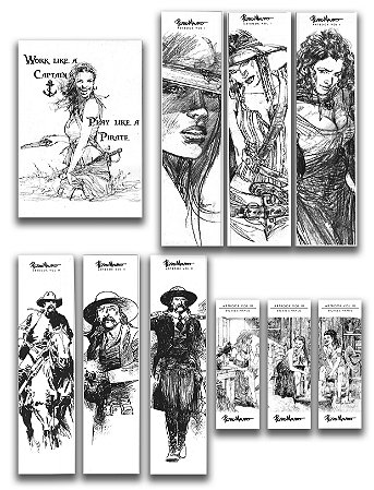 Coleção Marca Páginas Artbooks