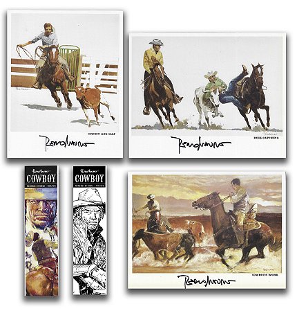 Coleção Bookplates Cowboy