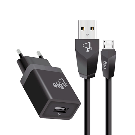Kit Elg Kt510wc Carregador De Parede + Micro Usb