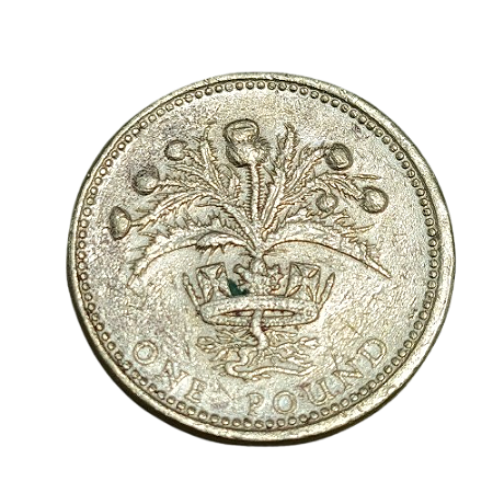 Moeda de 1 Pound 1984 - Reino Unido