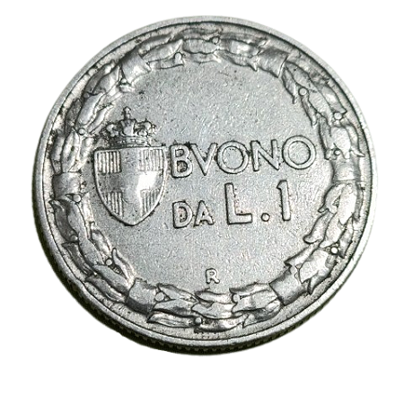 Moeda 1 Lira da Itália - Ano de 1922