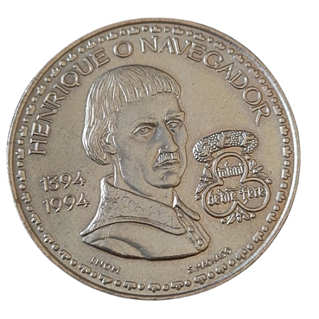 Moeda 200 Escudos 1994 - Série dos Descobrimentos - Infante D. Henrique