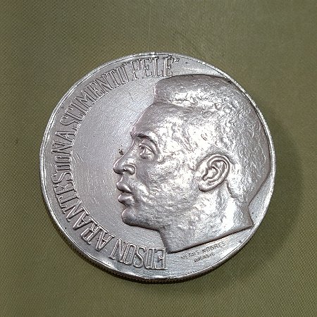 Medalha Pelé - Despedida do Futebol 1974 Original