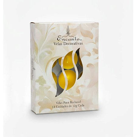 Velas Aromáticas  12 Unidades Recho - Mel