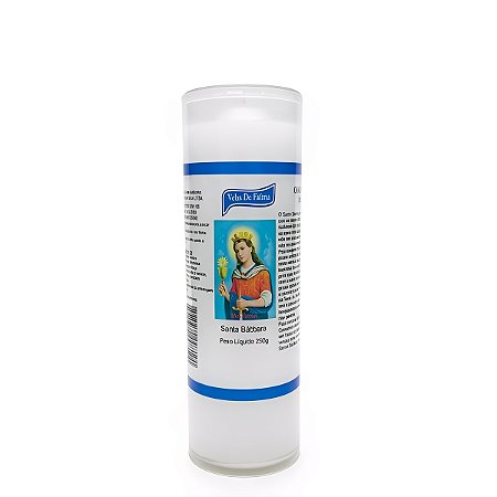 Velas Votiva Santa Barbara  Tubo PVC C/12