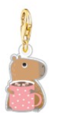 Charm Capivara chocolate quente