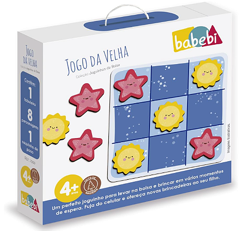Joguinho de bolsa: Jogo da velha