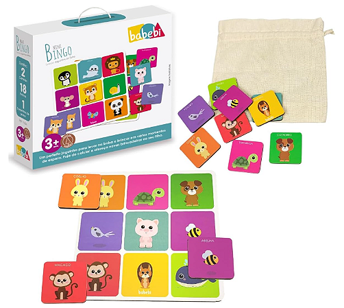 Jogo de bolsa: Mini Bingo
