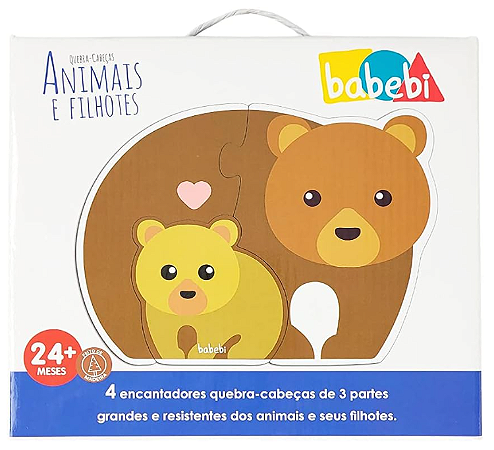 Quebra-cabeça baby animais e filhotes