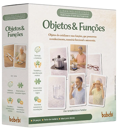 Objetos e funções - Melhor idade Babebi