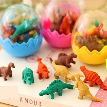 Borracha Ovinho 6 Mini Dinossauro