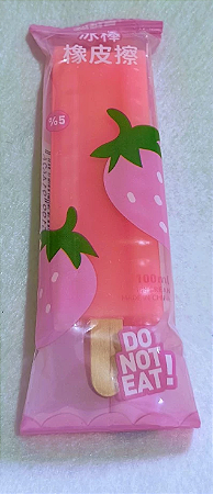 Borracha gigante de picolé de frutas