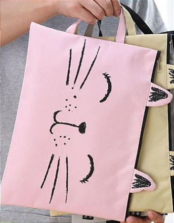 Bolsa e pastinha gatinho com alça