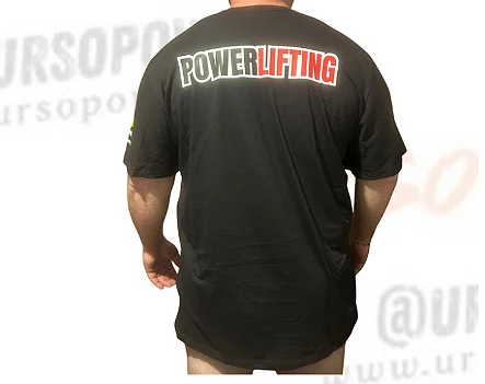 Camiseta Powerlifting RS (Preta) G6