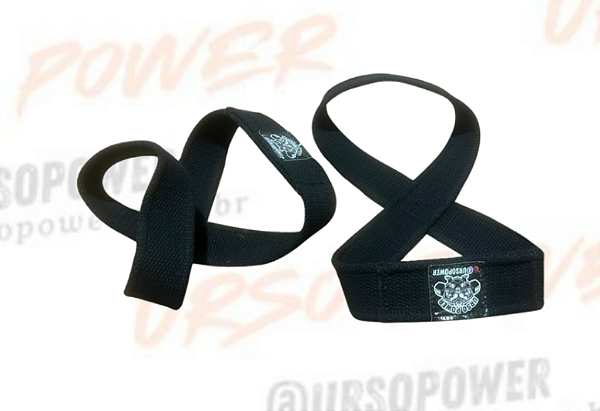 Par de STRAP OITO (grandes cargas) Powerlifting Levatamento Terra Deadlift