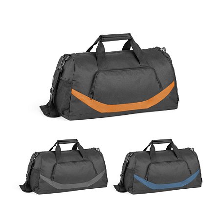 Bolsa Esportiva 35L em 300D e 1680D com Fundo Semi-Rígido. Mínimo 30 unidades.