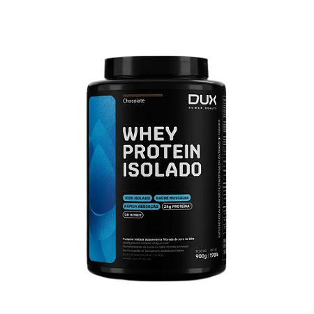 Whey Protein Isolado- Pote 900G DUX