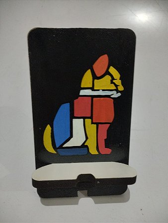 suporte para celular gato mayer cor