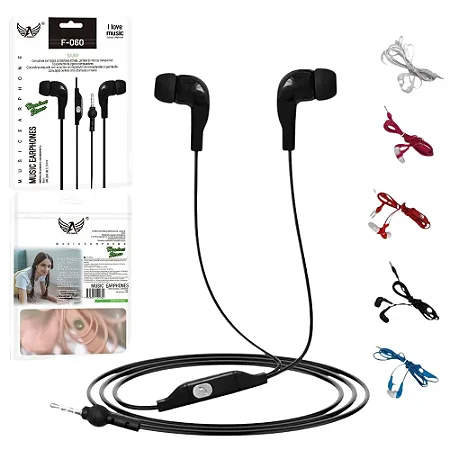 Fone De Ouvido Com Microfone Altomex F-060