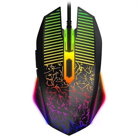 Mouse Gamer 3600 DPI com Fio USB 3.0 B-Max BM-614