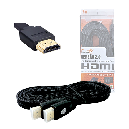 Cabo HDMI EL-8101 V2.0 - 2 Metros