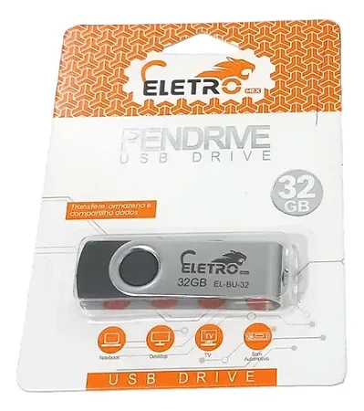 Pendrive Portátil USB 2.0 32GB - EL-BU-32