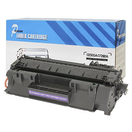 Toner Compatível HP CE505A CF280A - Impressão de Alta Qualidade