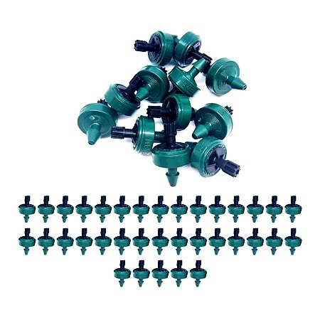 Gotejador Botão 8l/h Autocompensado 50 unidades Netafim