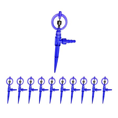 Aspersor Horta Fácil Adaptador para mangueira 10 unidades