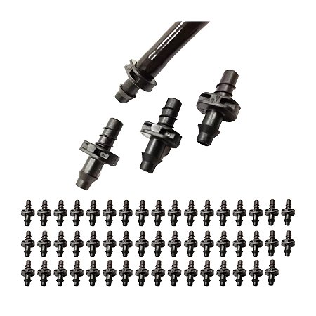 Conector Ad Microtubo Netafim 50 Unidades