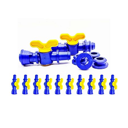 Registro Inicial 16mm Com Chula 10 Unidades