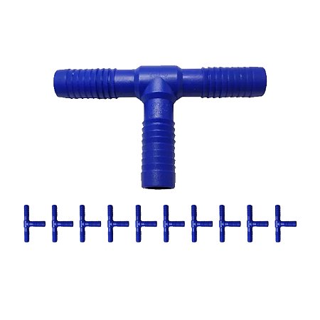 Conector Te Triplo 1 Polegada Agrojet 10 Unidades