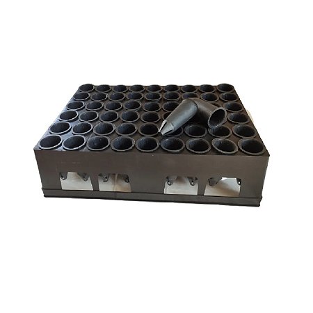 54 Tubetes De 190ml/cm3 + 2 unidades Bandeja 54 furos
