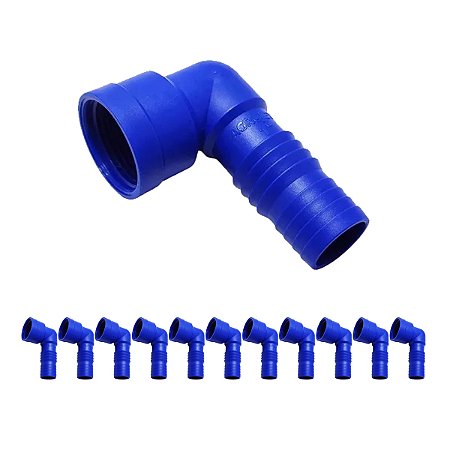 Joelho Com Rosca Fêmea E Espigão 1 Polegada 5 unidades
