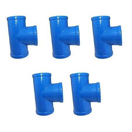 Te Soldável 50mm Pn 80 5 unidades