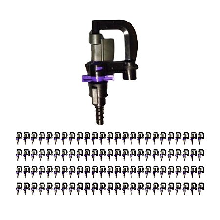 Microaspersor Invertido 52 L/h Violeta 100 Und Irrigação