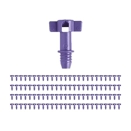 Microaspersor Spray Microjet Roxo 13 lh Amanco 100 unidades
