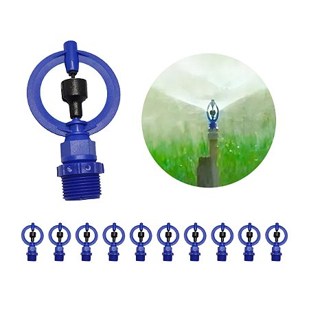Aspersor P5 Rosca Externa 3/4 Agrojet Irrigação 10 Unidades