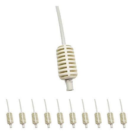 Microtubo Sspe 4x6.5 30cm com estabilizador mach/fem 10 unid