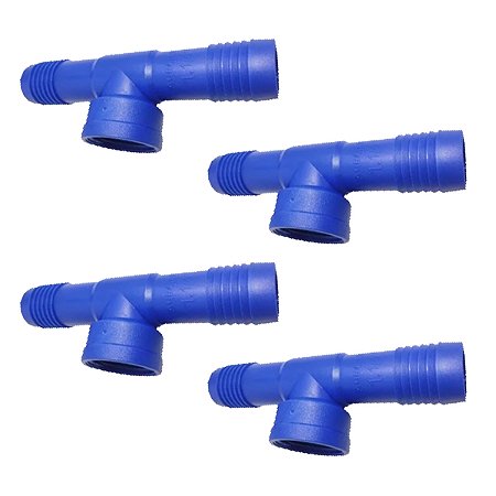 Conector Te Com Rosca Femea De 1 1/4 Kit 4 unidades