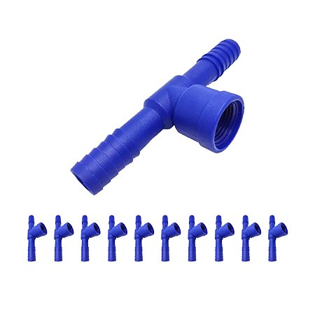 Te Com Rosca Femea De 1/2 Kit 10 unidades